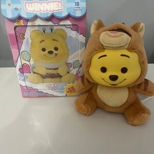 Disney Miniso Winnie the Pooh Plush Keychain